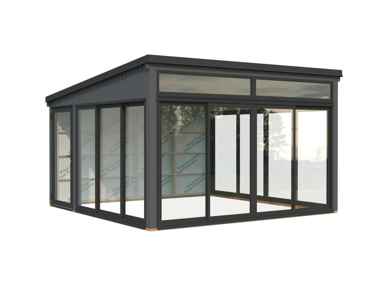 Palmako Saga Slide Plus hagestue 16.6 m2