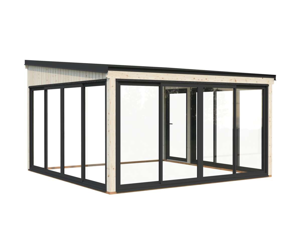 Palmako Lumi Slide hagestue 16.6 m2