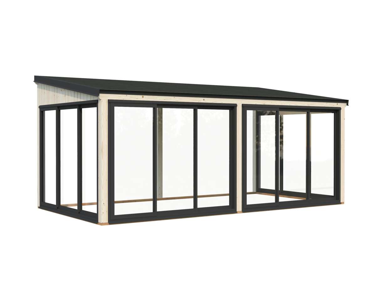 Palmako Lumi Slide hagestue 16.2 m2