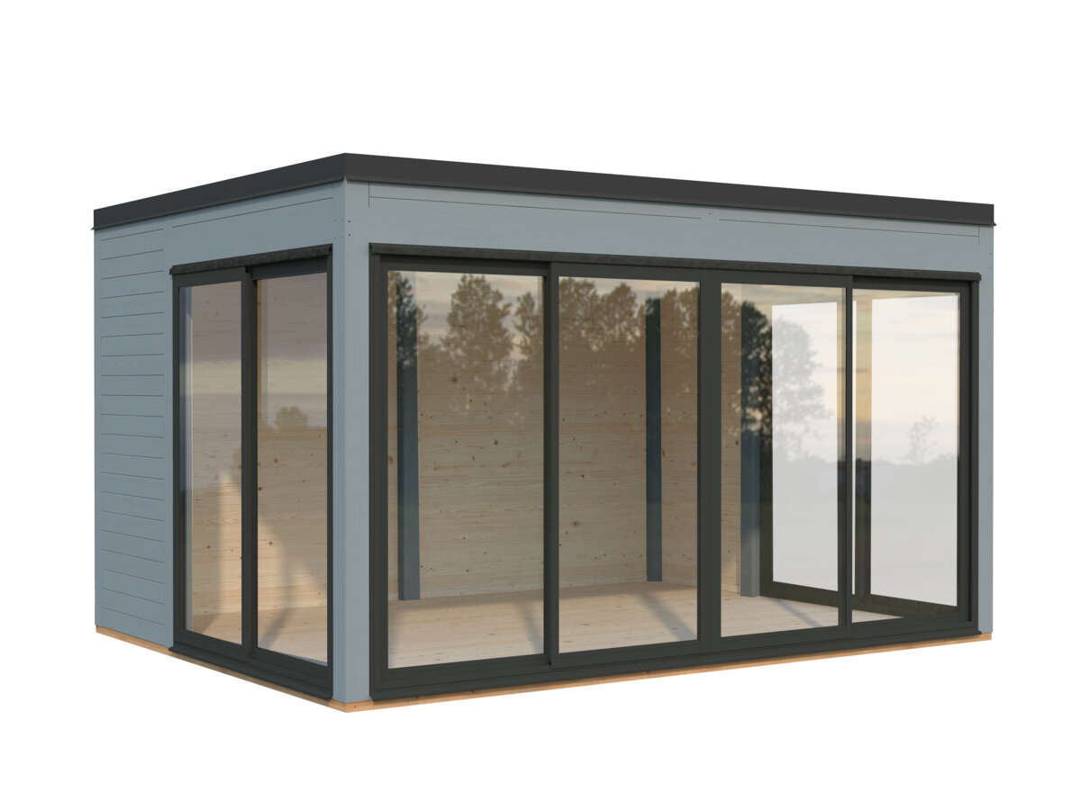 Palmako Serena 2 Slide Plus hagestue 12.6 m2