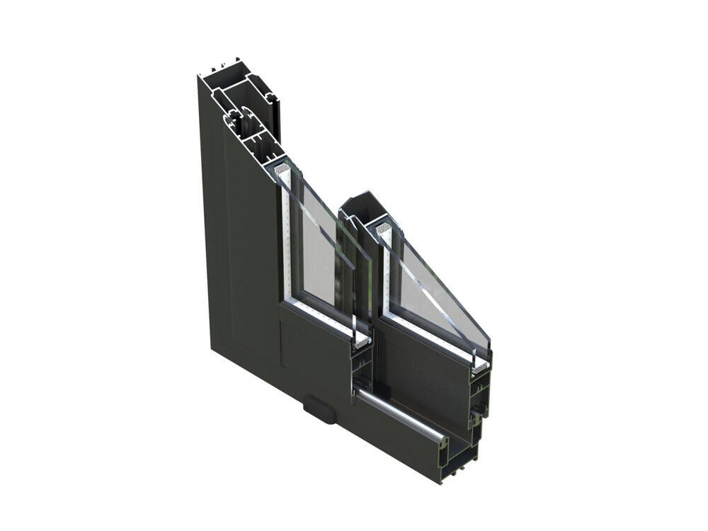 Palmako Serena 1 Slide Plus hagestue 12.6 m2