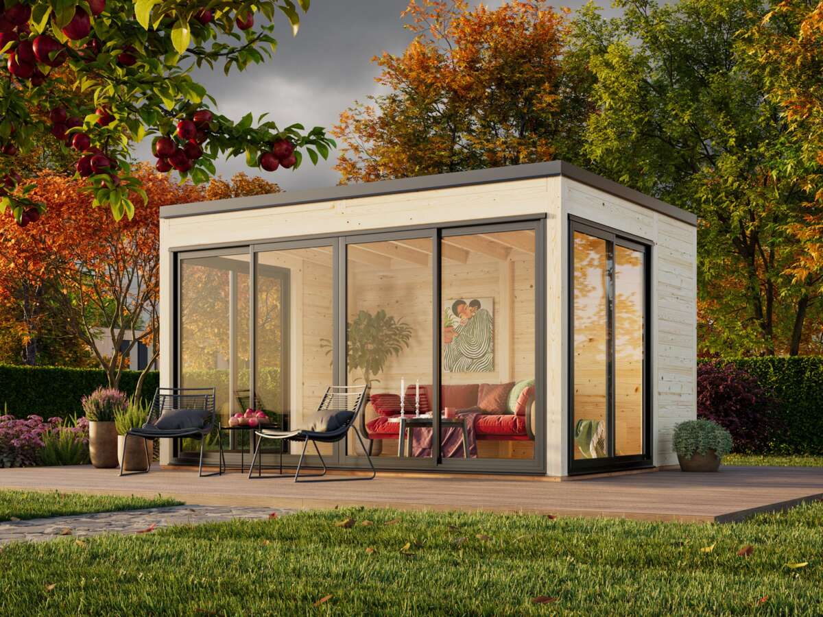 Palmako Serena 2 Slide Plus hagestue 12.6 m2