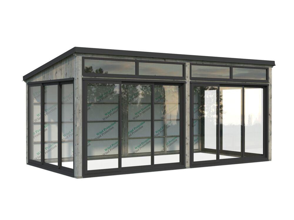 Palmako Saga Slide Plus hagestue 16.2 m2