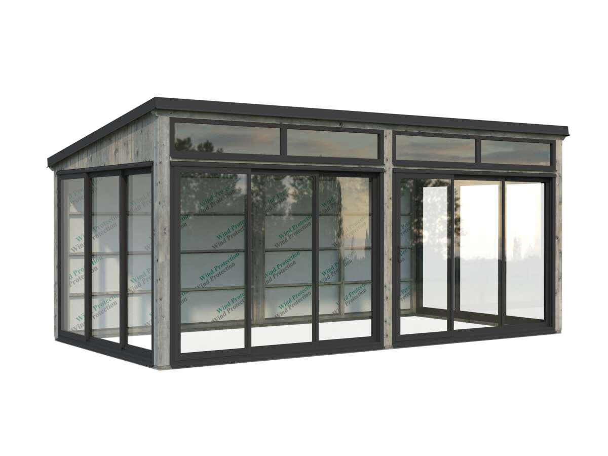 Palmako Saga Slide Plus hagestue 16.2 m2