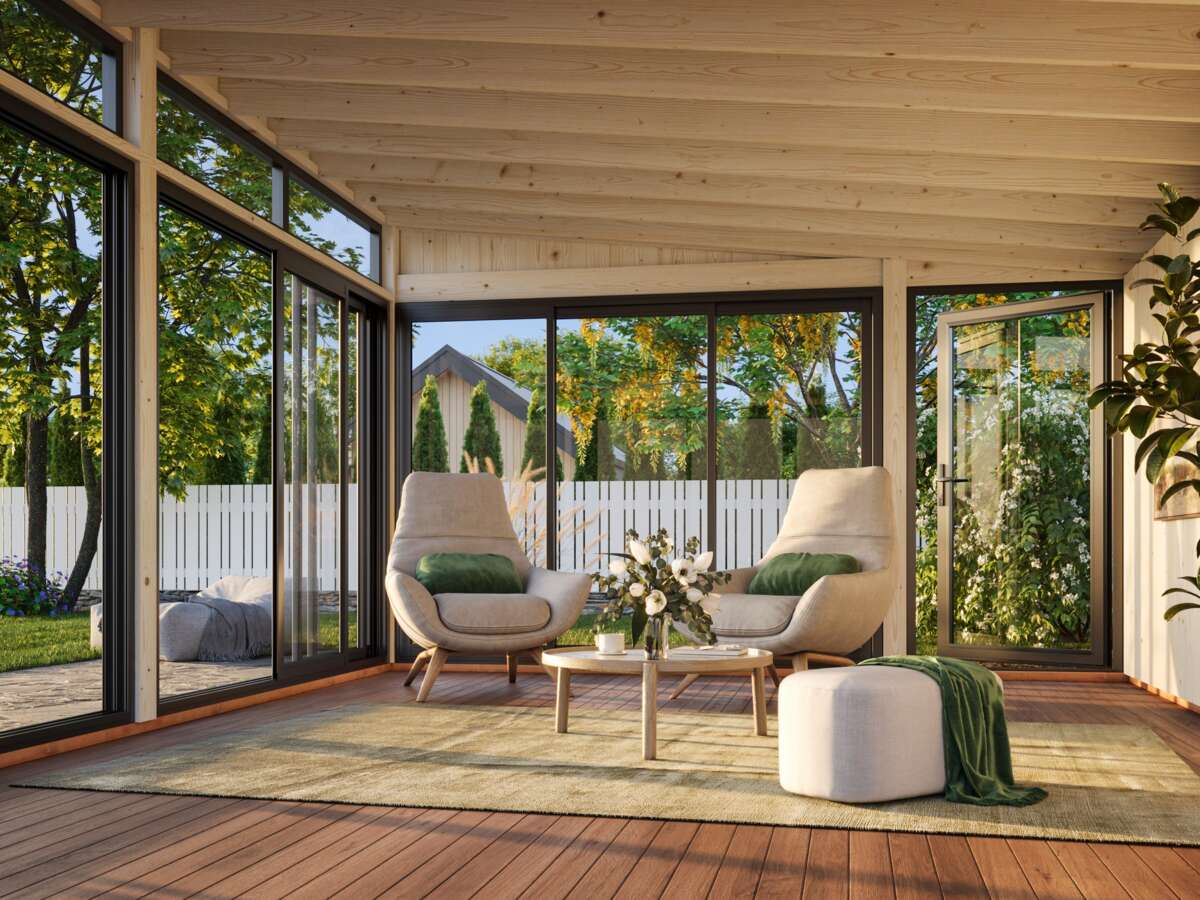 Palmako Saga Slide hagestue 23.3 m2