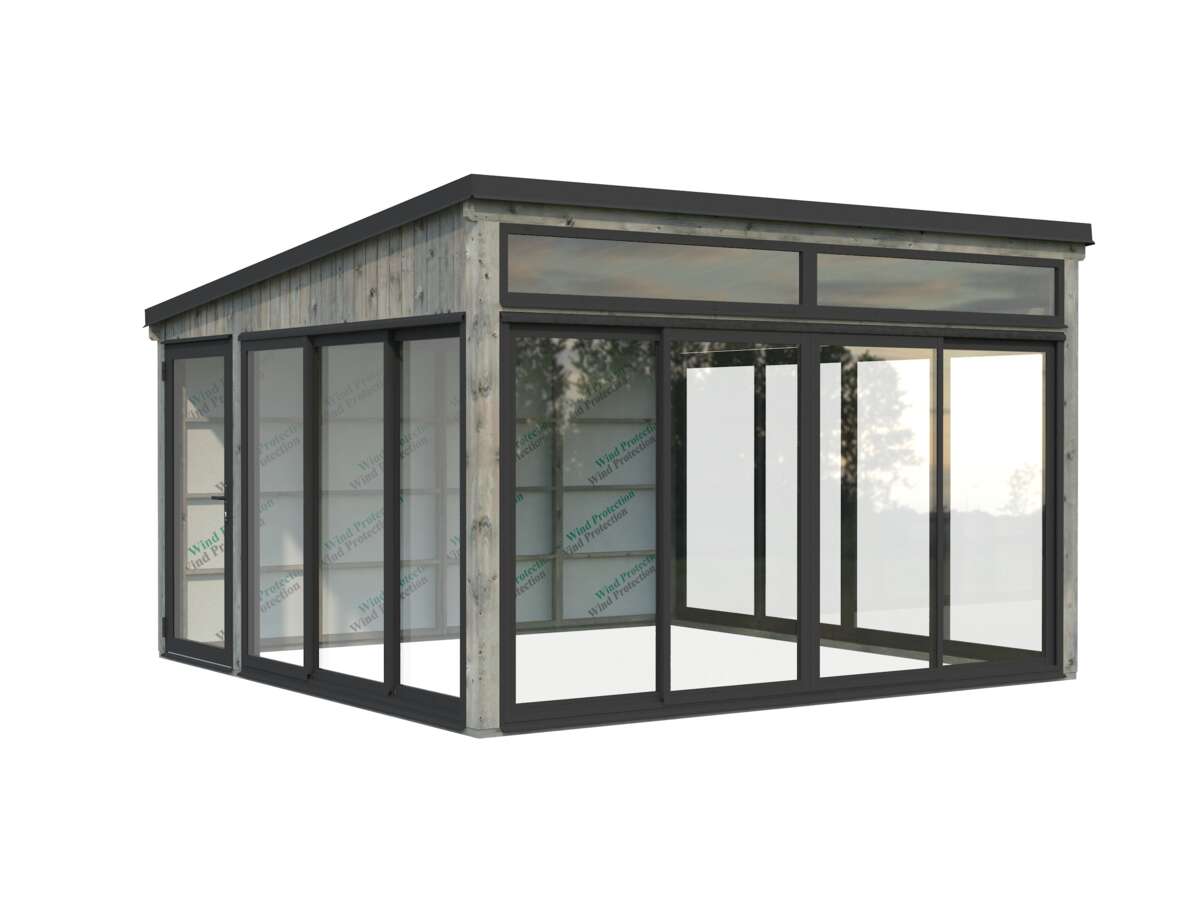 Palmako Saga Slide Plus hagestue 16.6 m2