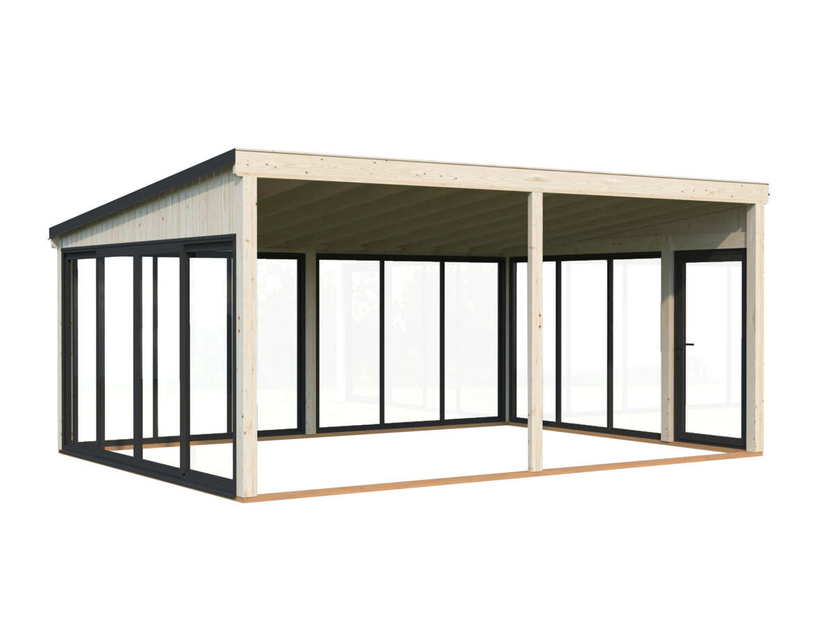 Palmako Lumi Slide hagestue 23.3 m2