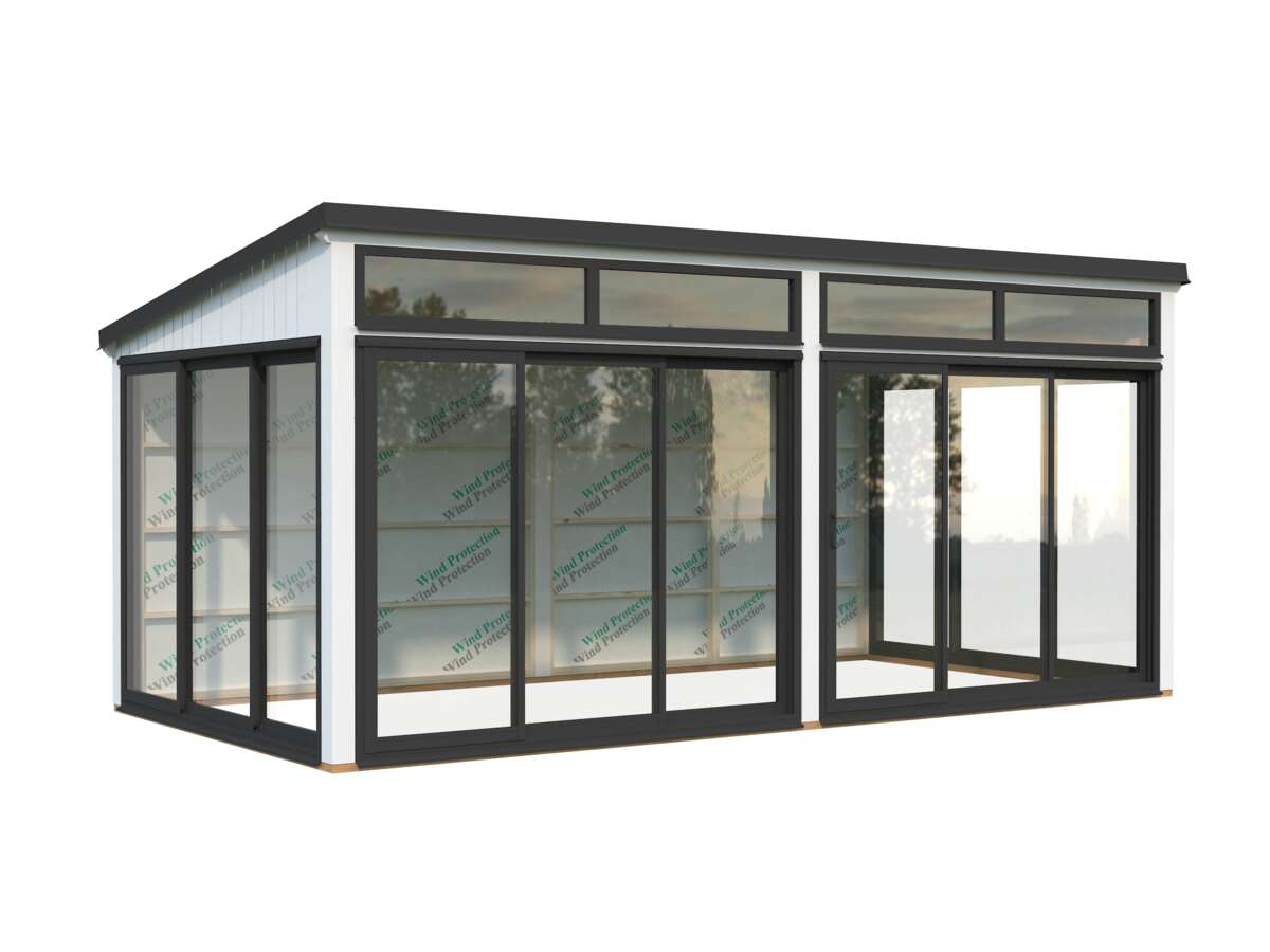Palmako Saga Slide Plus hagestue 16.2 m2