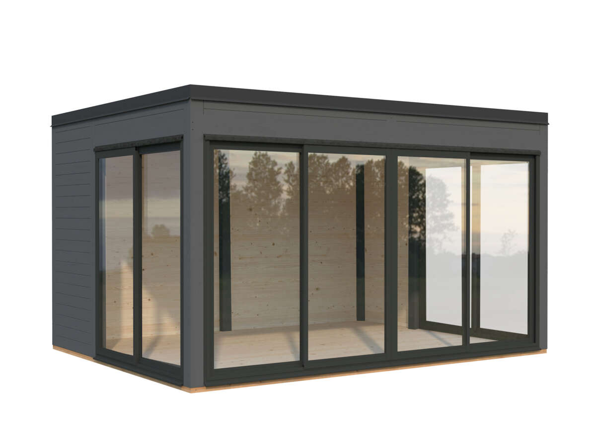 Palmako Serena 2 Slide Plus hagestue 12.6 m2