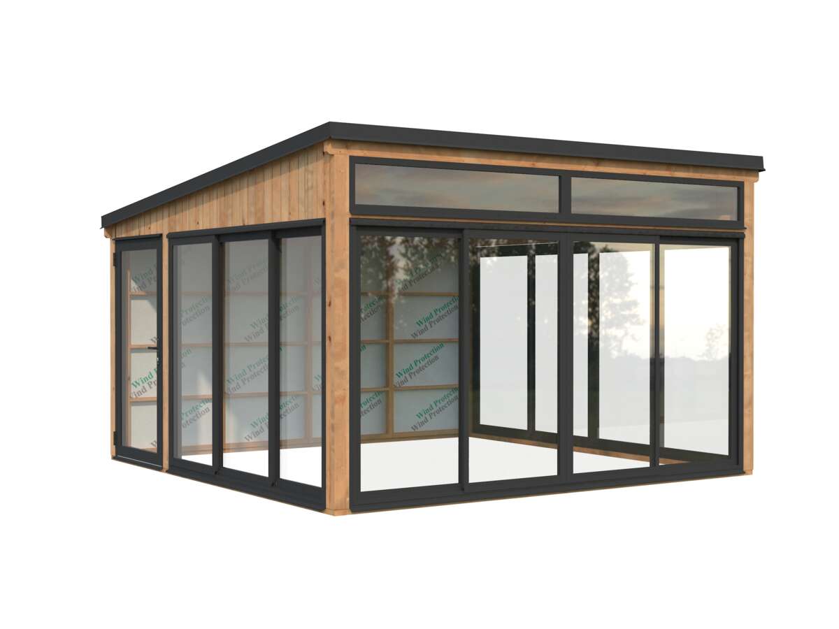 Palmako Saga Slide Plus hagestue 16.6 m2