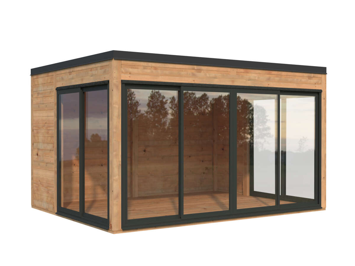 Palmako Serena 2 Slide Plus hagestue 12.6 m2