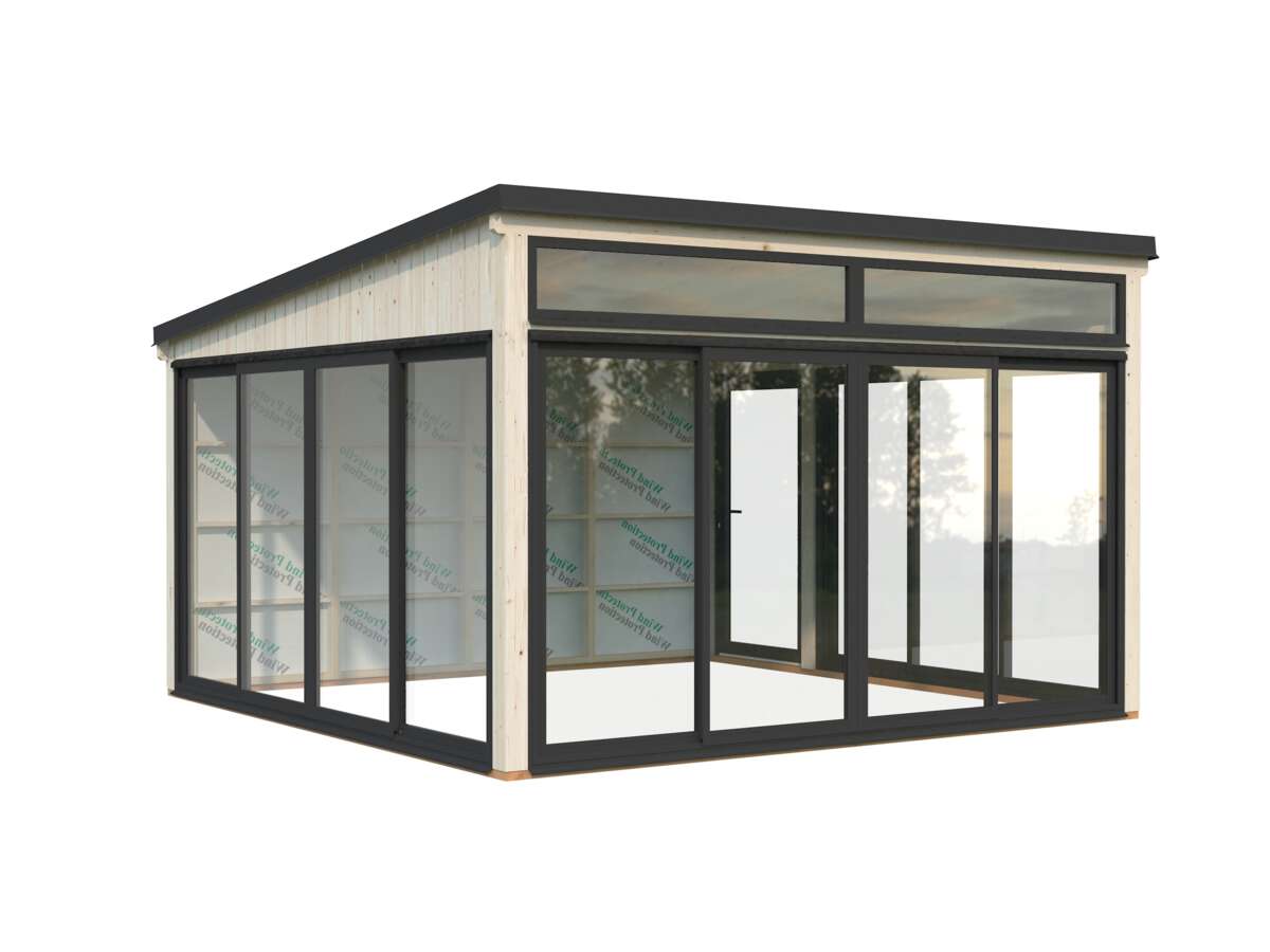 Palmako Saga Slide Plus hagestue 16.6 m2
