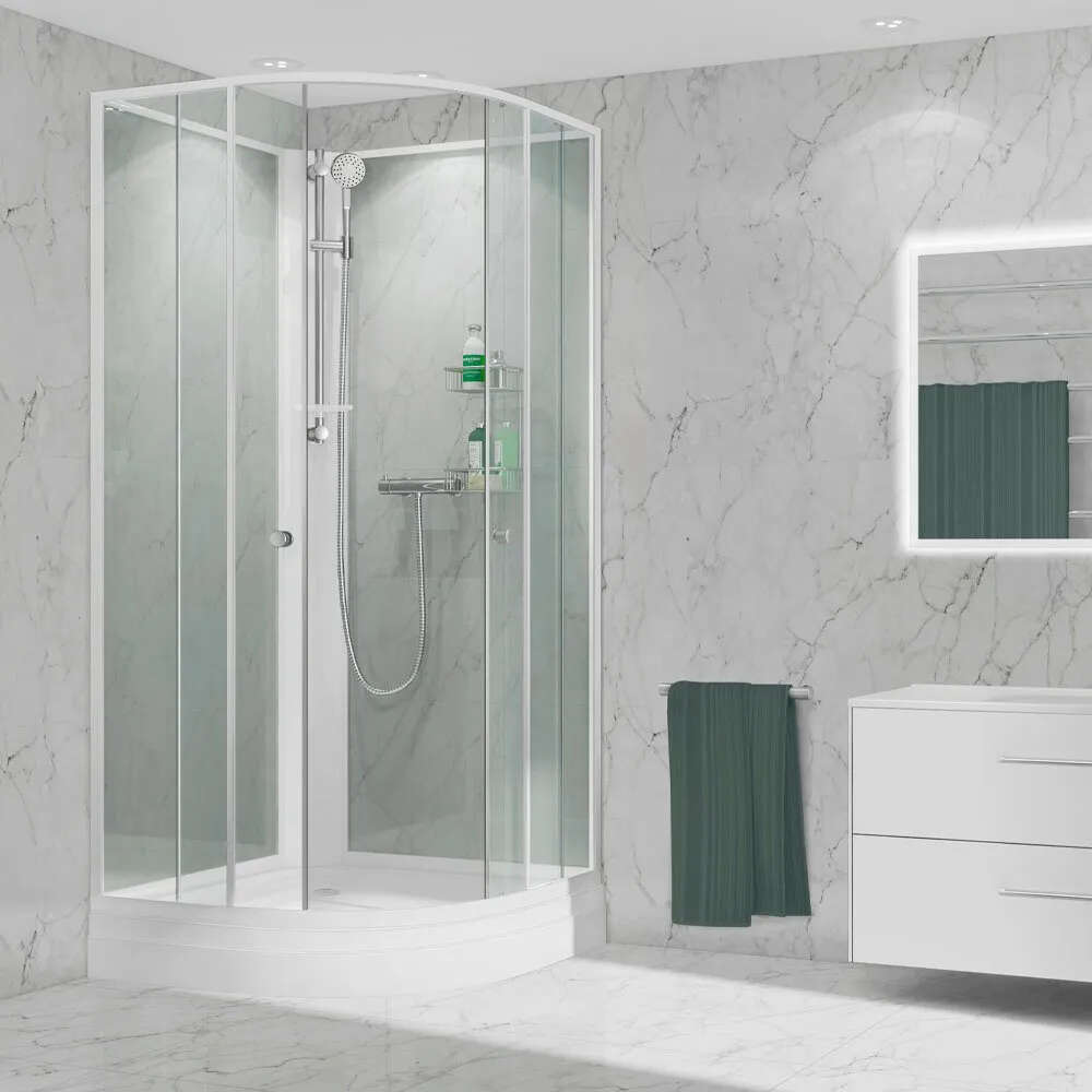 Duxa Silkeborg dusjkabinett