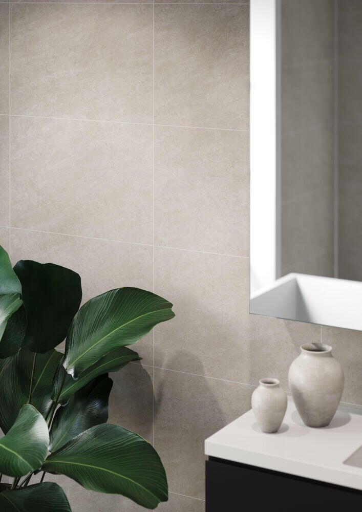 Fibo 4746 M6040 Grey Sahara baderomspanel 2-pk