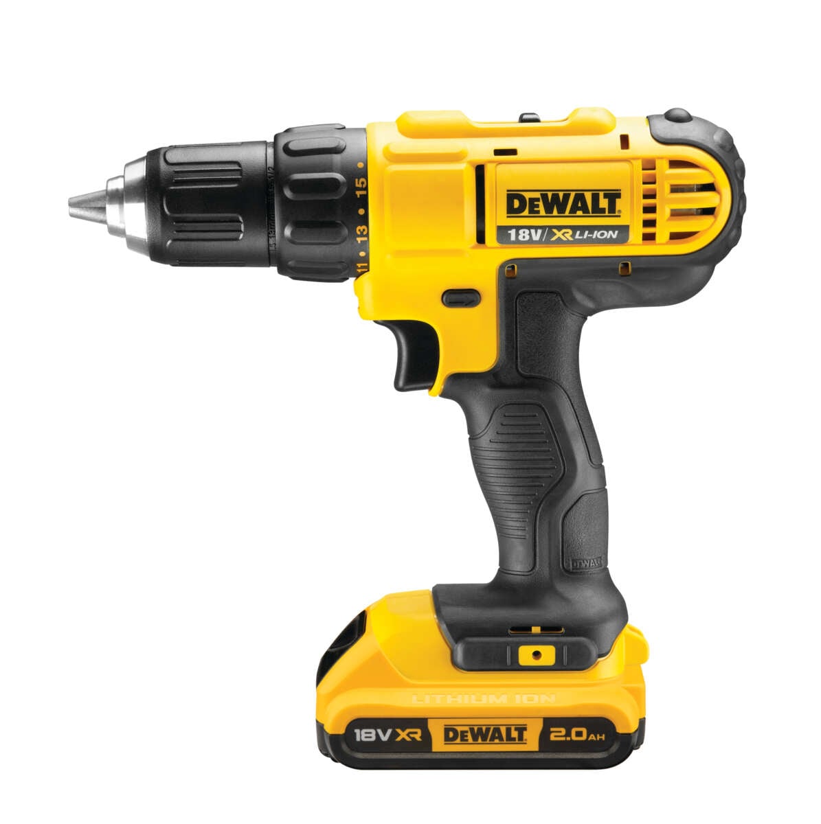 Dewalt DCD771D2-QW XR 18V drill m/batteri