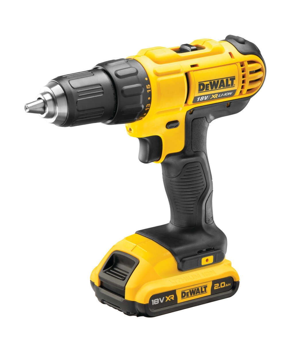 Dewalt DCD771D2-QW XR 18V drill m/batteri