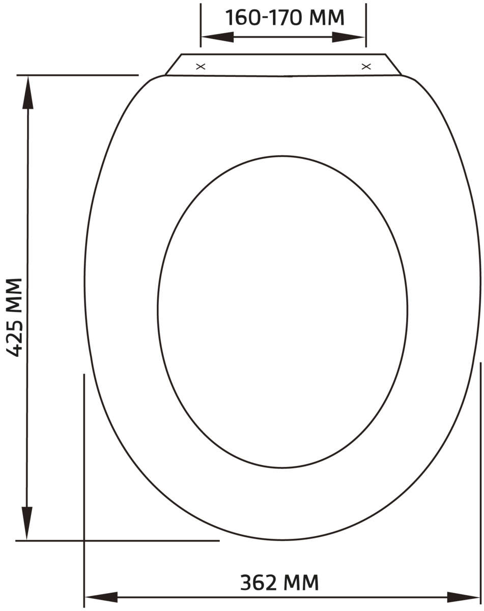 Duxa Lindesnes toalettsete