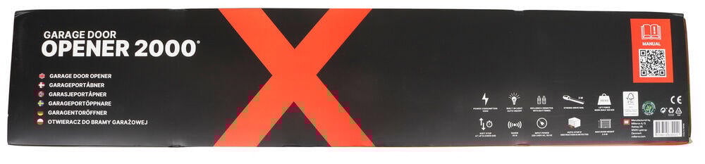 Millarco  800 N garasjeportåpner med fjernkontroll