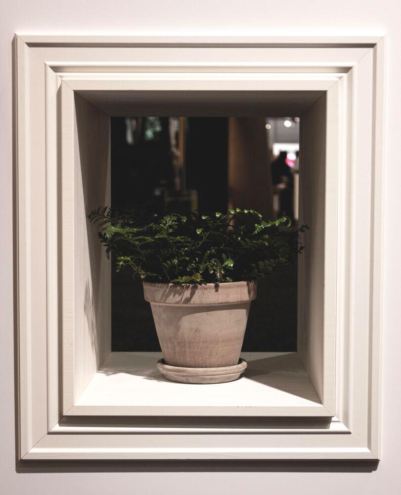 Combiwood 15x70 vindussett karmlist rund malt i Bomull