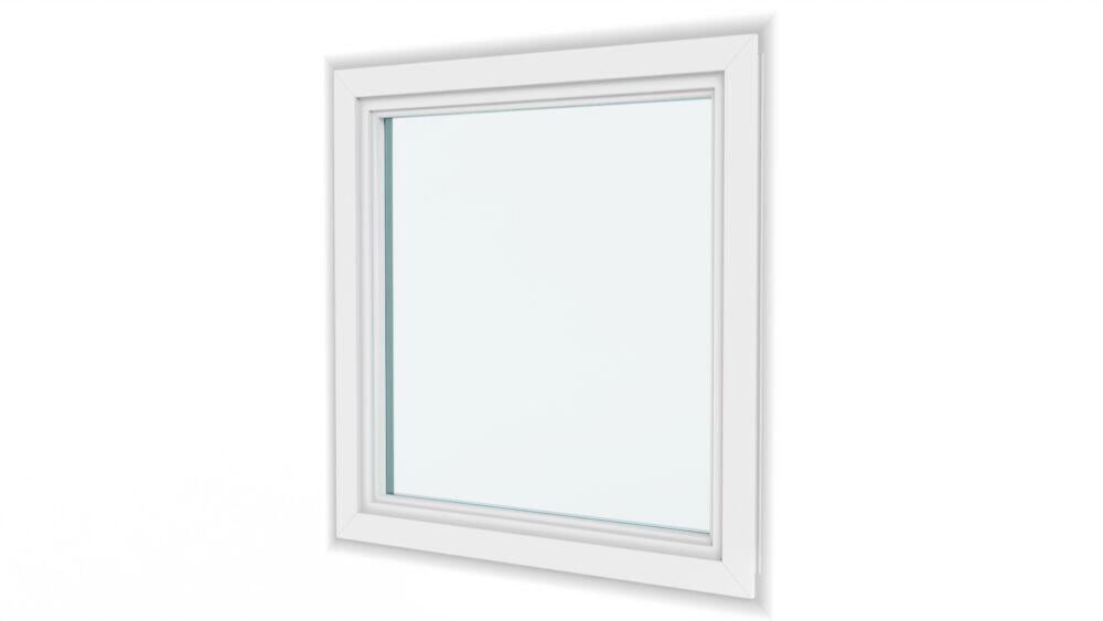 Combiwood 12x58 Vindussett karmlist rund malt