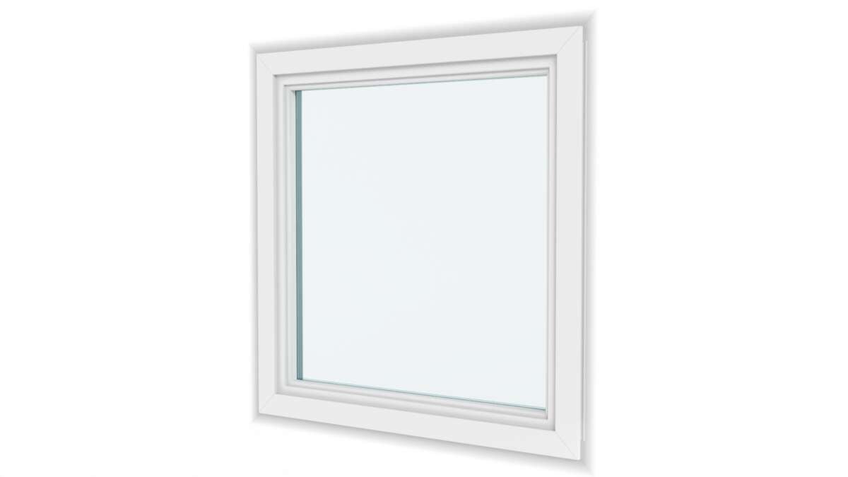 Combiwood 12x69 mm vindussett karmlist rund malt i Bomull