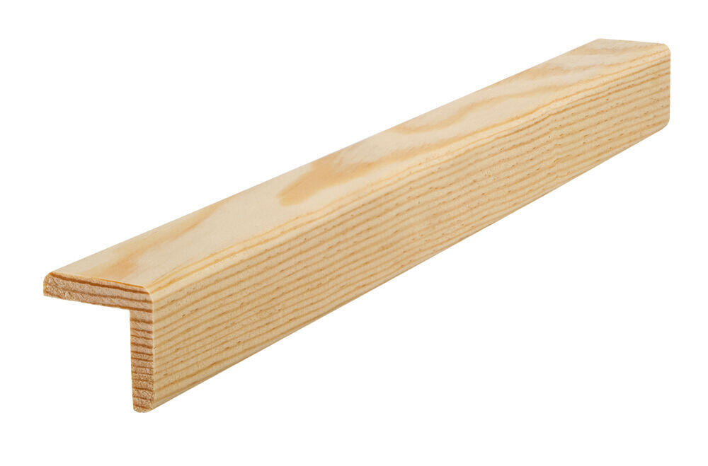 Combiwood 43x43x2700 vinkellist malt/ubehandlet