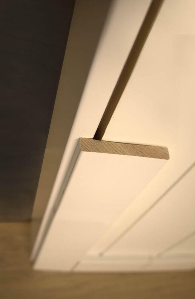 Combiwood 10x58 Dørsett karmlist rund malt