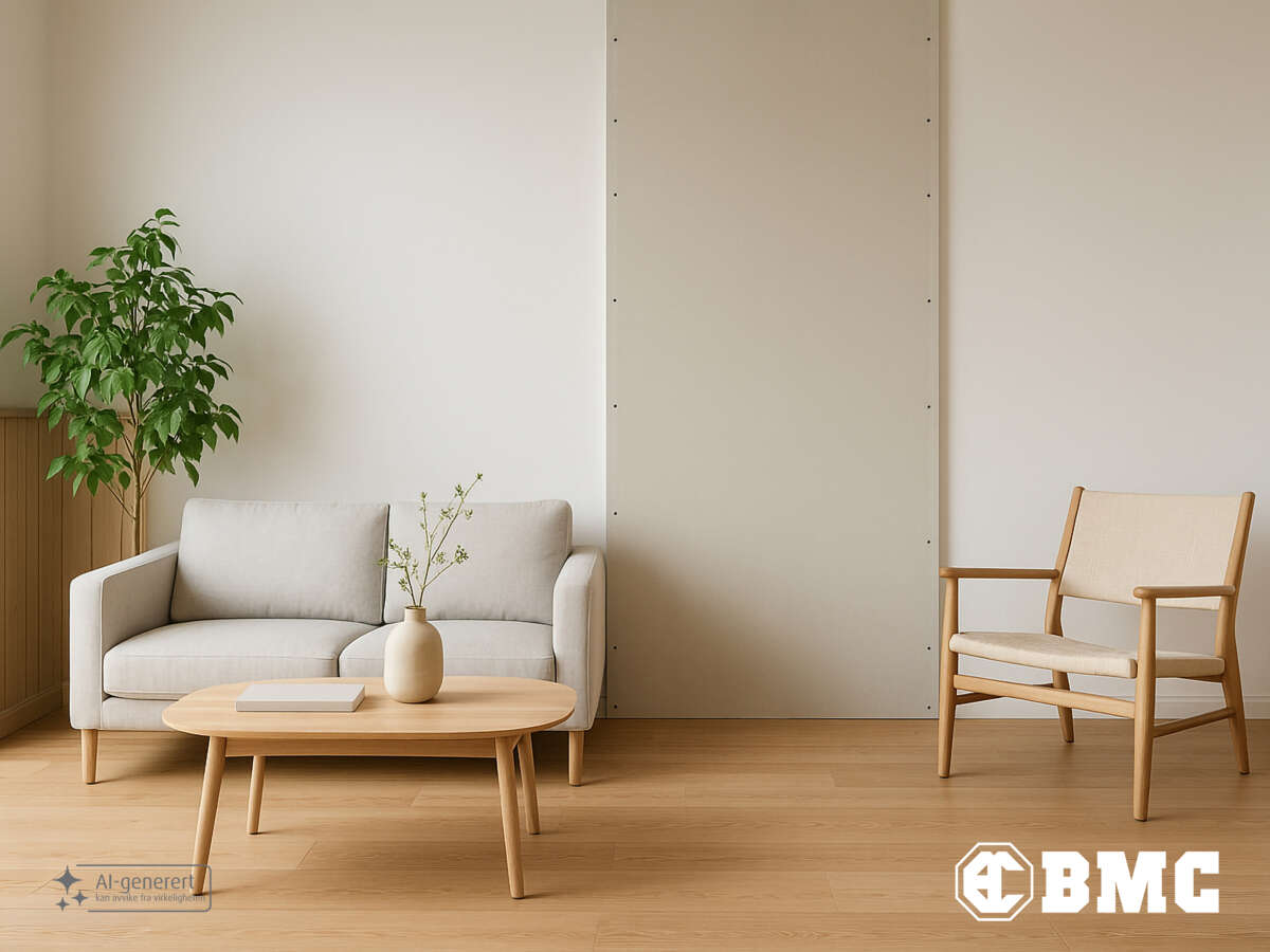 Gipsplate Standard 12,5x1200 mm innvendig