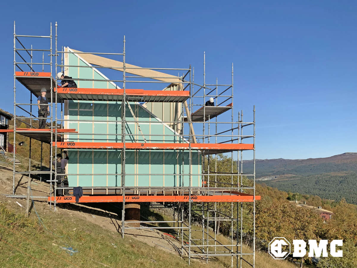 Gipsplate GU 9,5x1200x2500mm utvendig