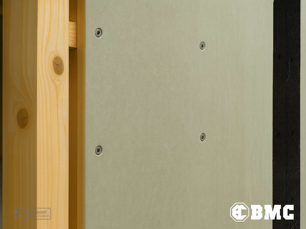 Gipsplate GU 9,5x1200x3000mm utvendig