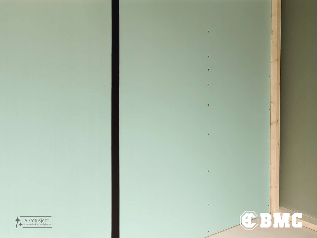 Gipsplate GU 9,5x1200x3000mm utvendig