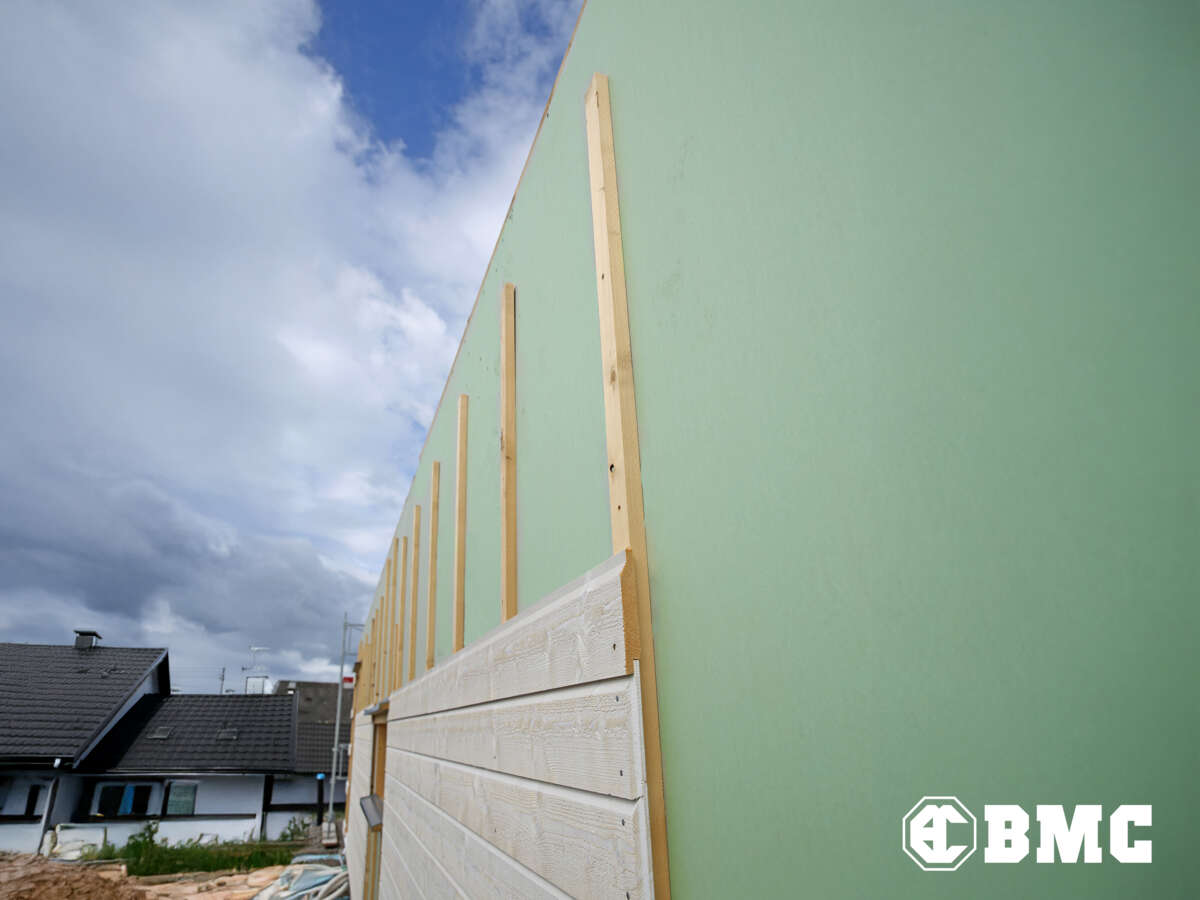 Gipsplate GU 9,5x1200x2700 mm utvendig