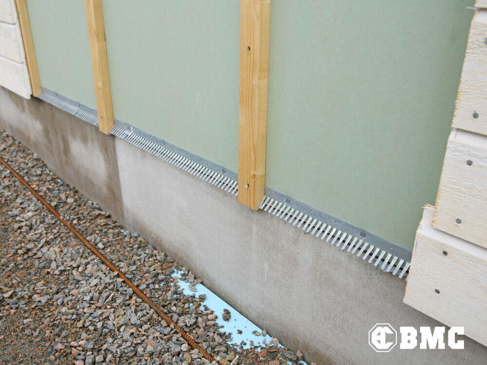 Gipsplate GU 9,5x1200x2700 mm utvendig