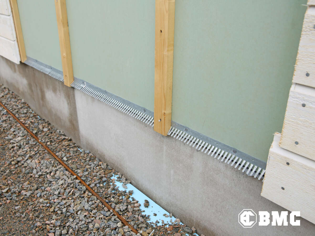 Gipsplate GU 9,5x1200x2700 mm utvendig