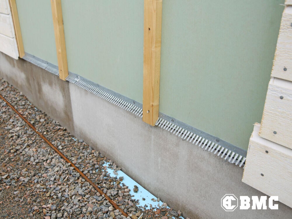 Gipsplate GU 9,5x1200x2700 mm utvendig