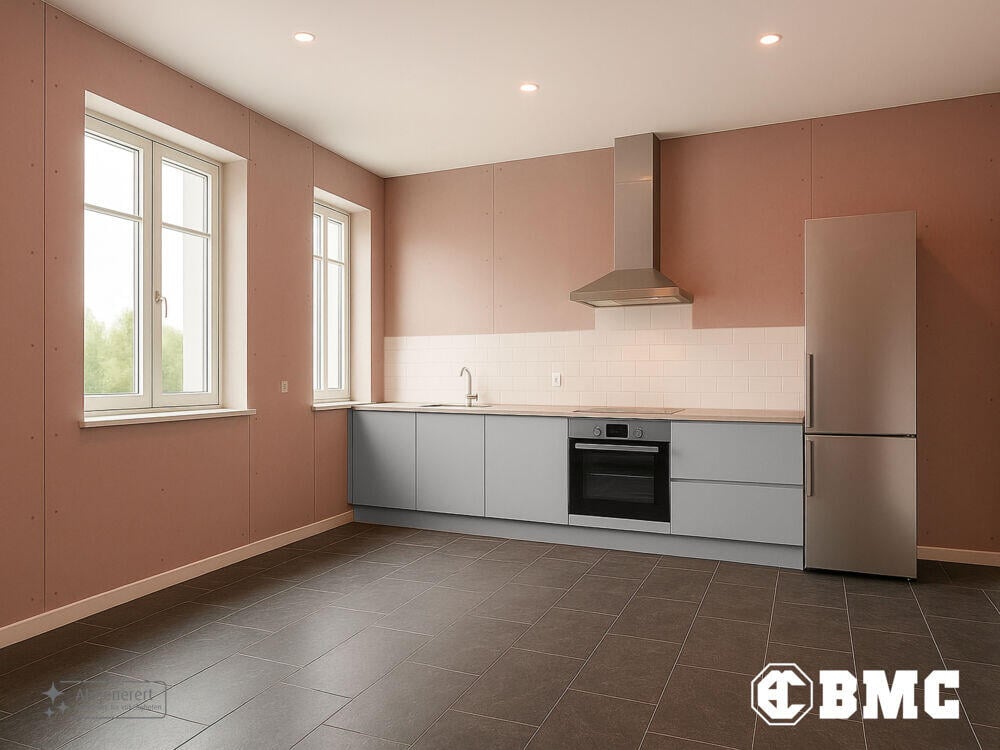 Gipsplate Brann 15x1200x3000 mm innvendig