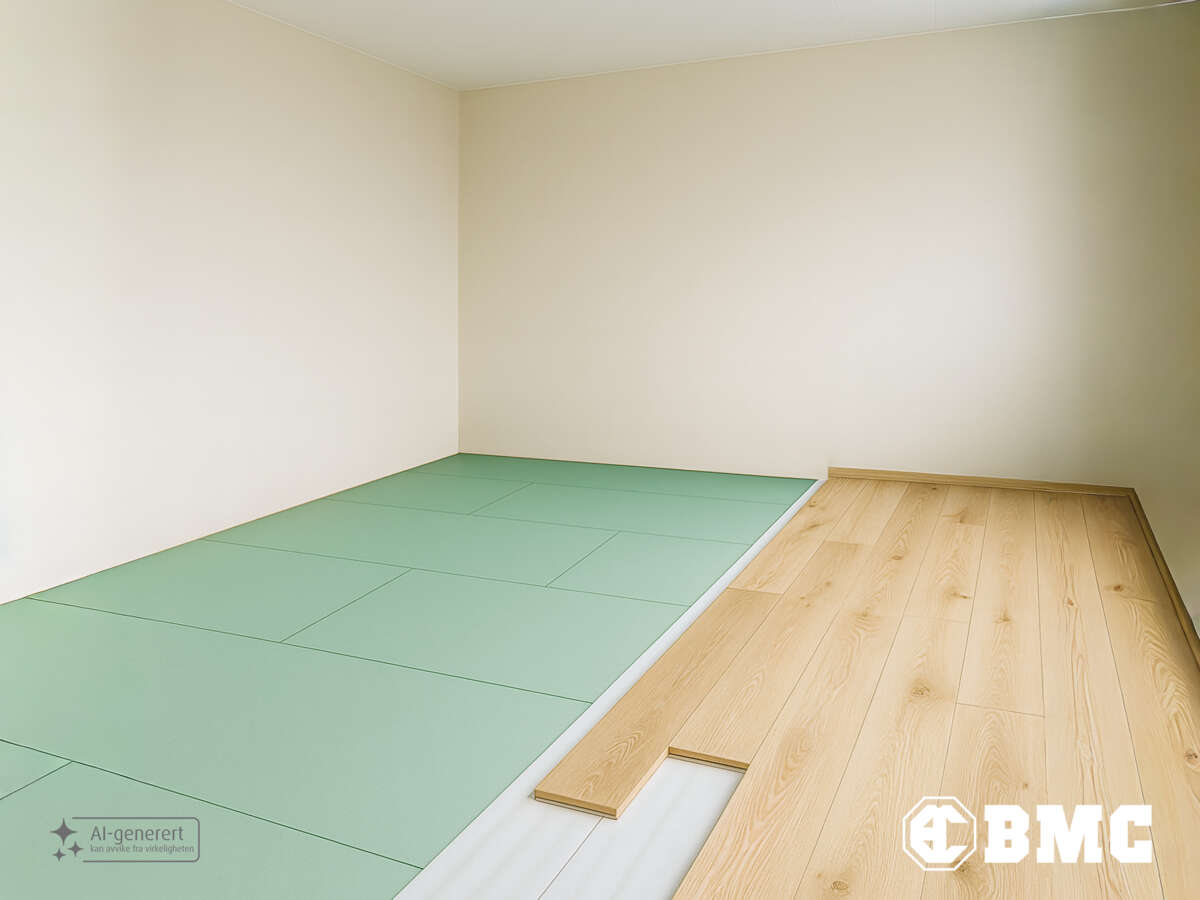 Gipsplate Gulv 12,5x600x2400mm innvendig