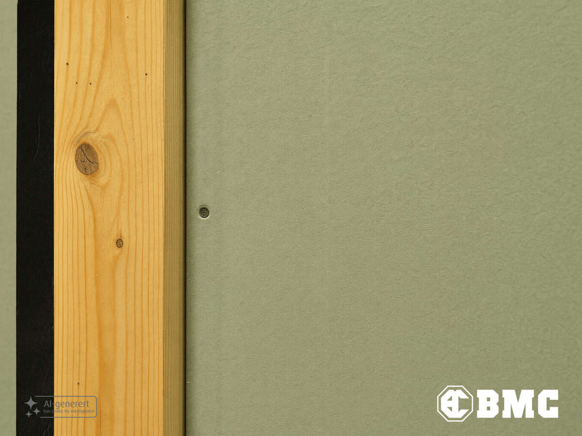 Gipsplate GU Extra 9,5x1200x2500mm utvendig