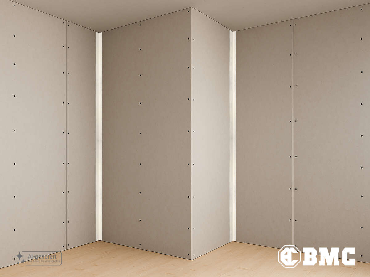 IS-300 INNVENDIG hjørneprofil gips