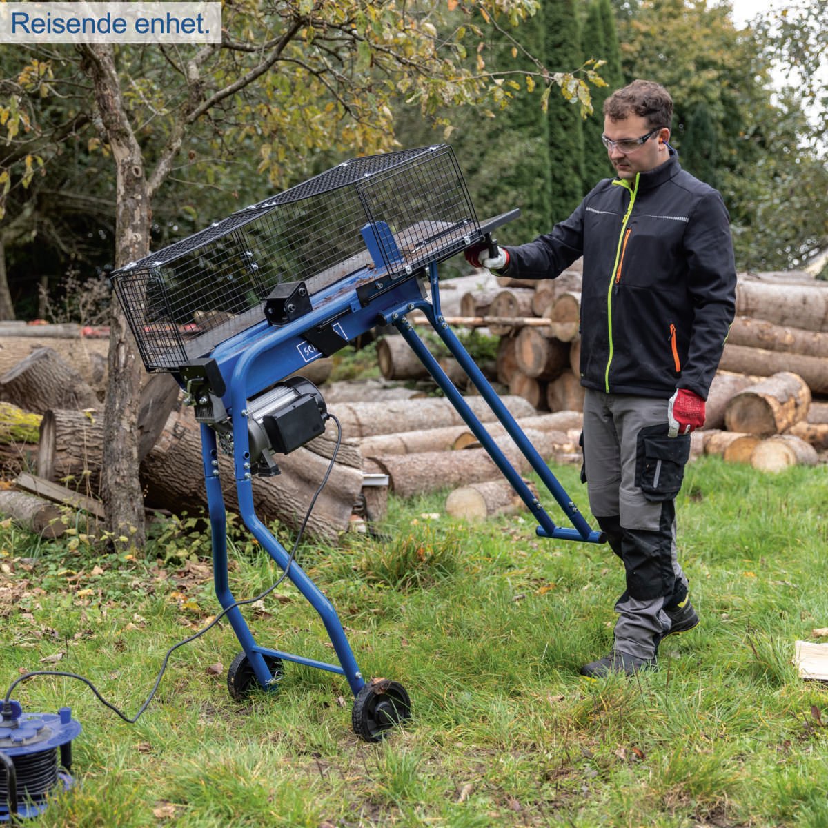 Scheppach HL570LS hydraulisk vedkløyver