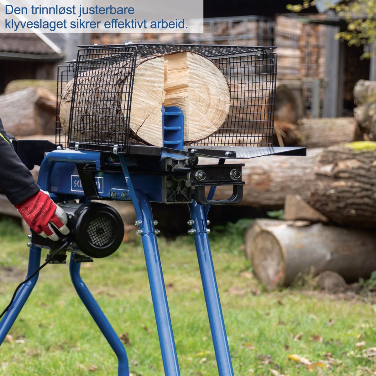 Scheppach HL570LS hydraulisk vedkløyver