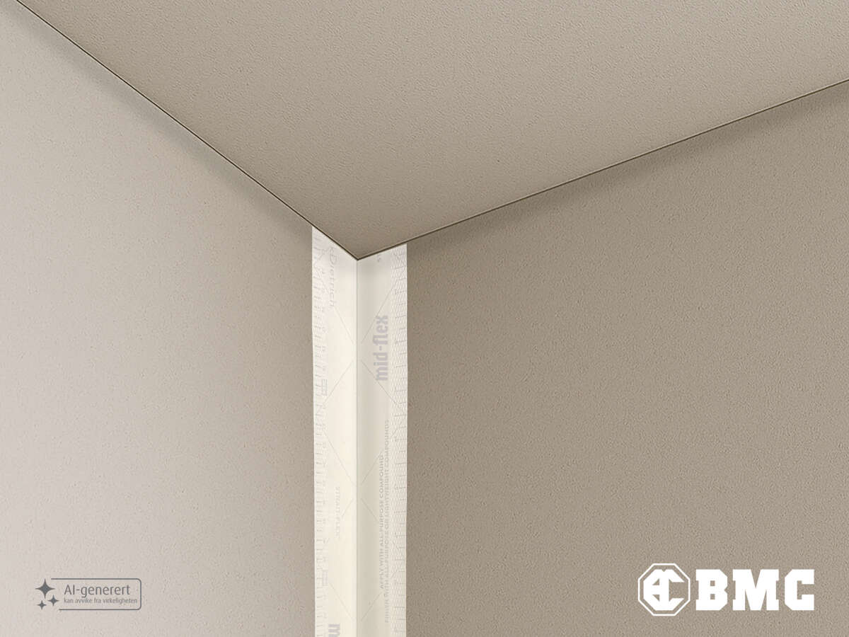 Mid-Flex hjørneprofil gips