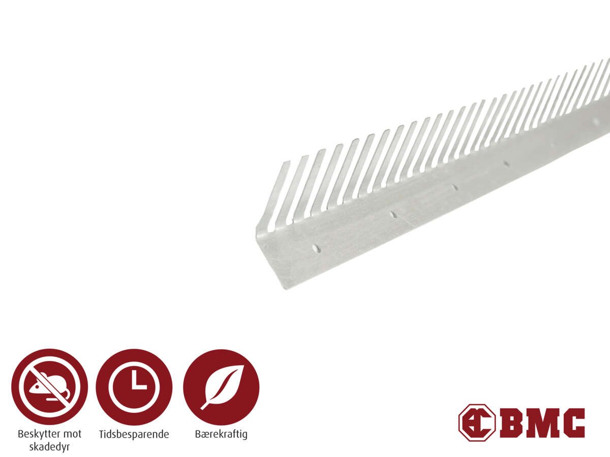 Musebånd galvanisert stål 0,05x0,45x1,25 m