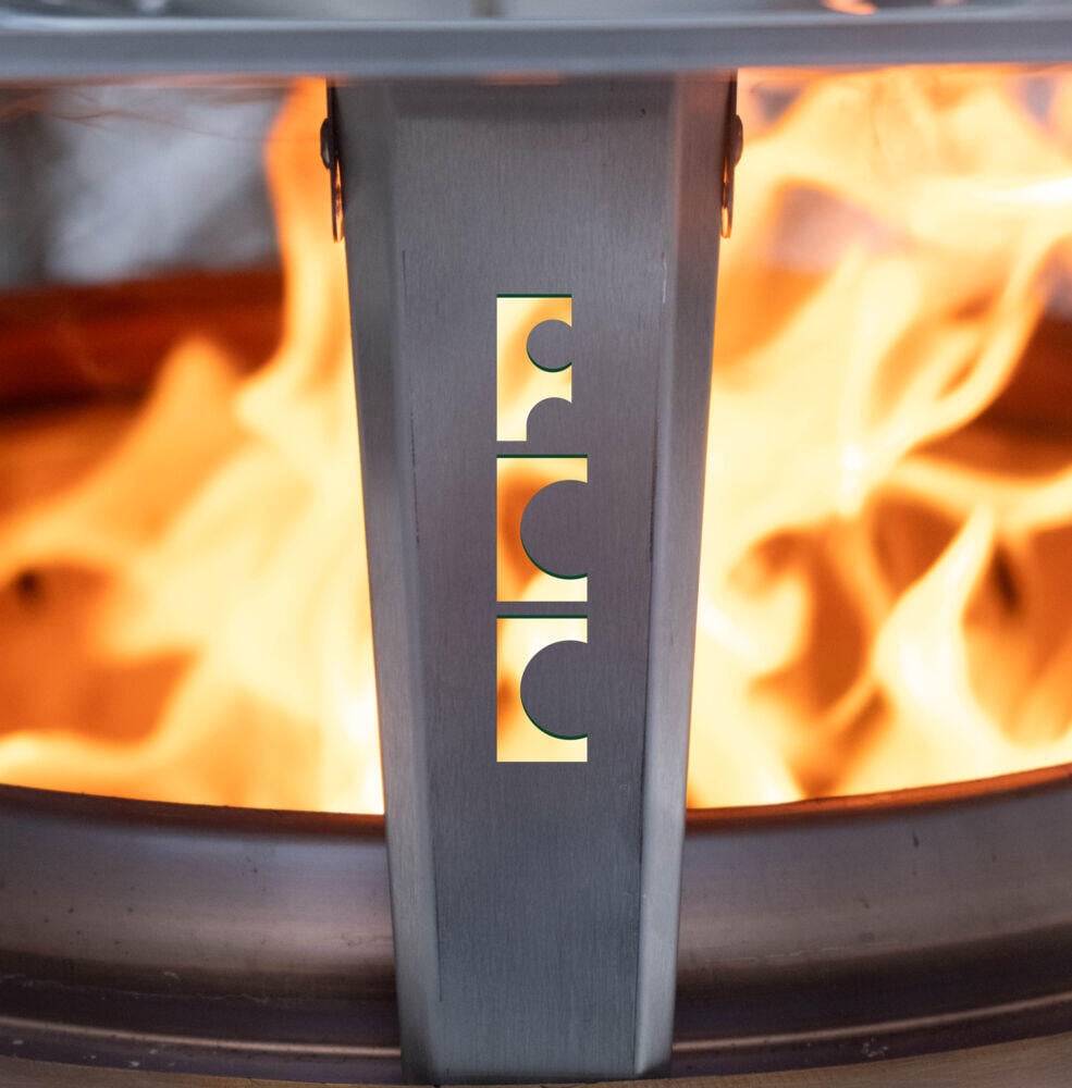 FCC Volcano varmefordeler til medium båltønne