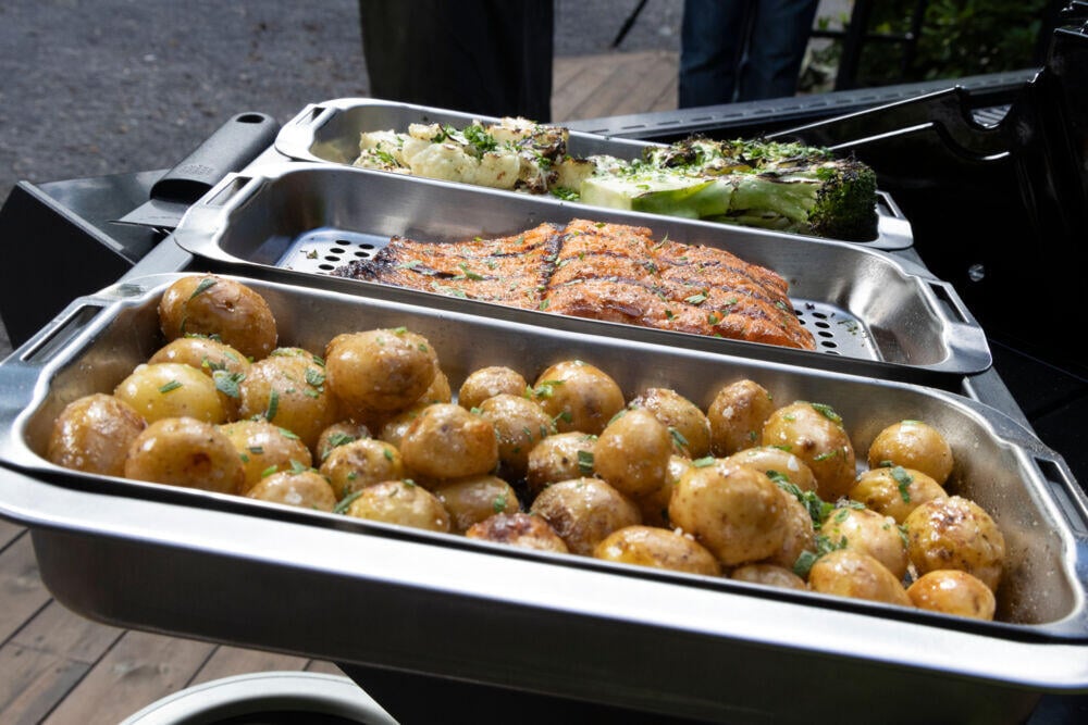 FCC grill & serve sett