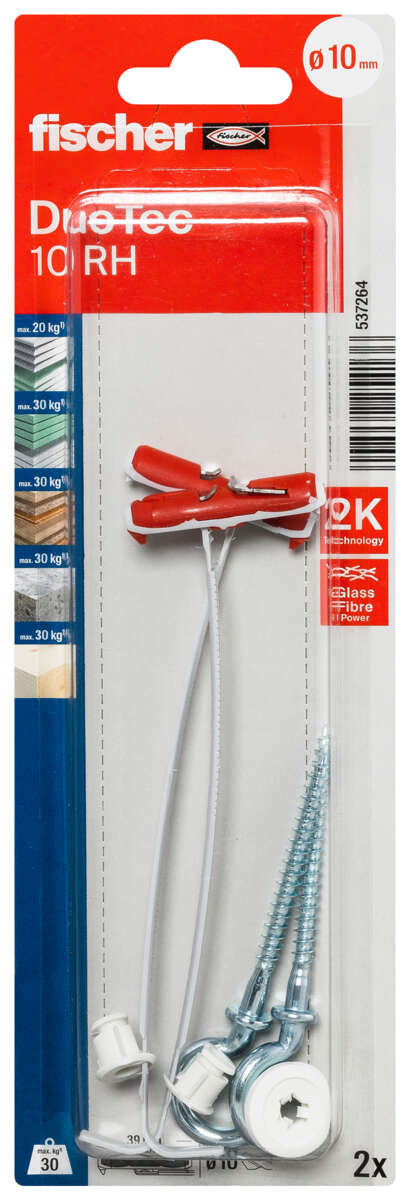 Fischer Duotec 10 vippeanker m/krok