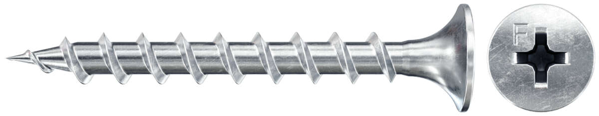 fischer gipsskrue gips/tre elforsinket