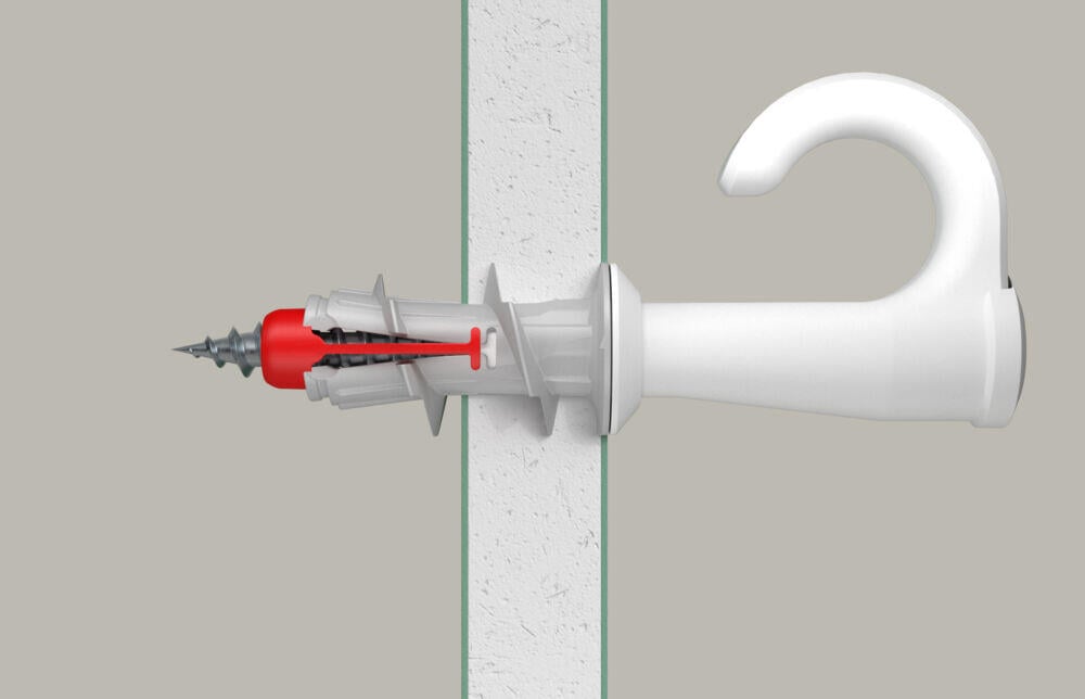 Fischer Easyhook rundkrok med DuoBlade gipsplugg 6 stk.