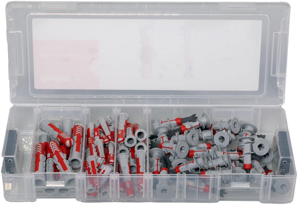 Fischer Mini FixTainar DuoLine plugg sortimentsboks