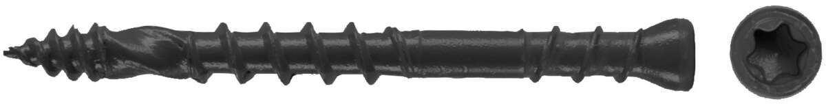 Fischer panelskrue svart C5